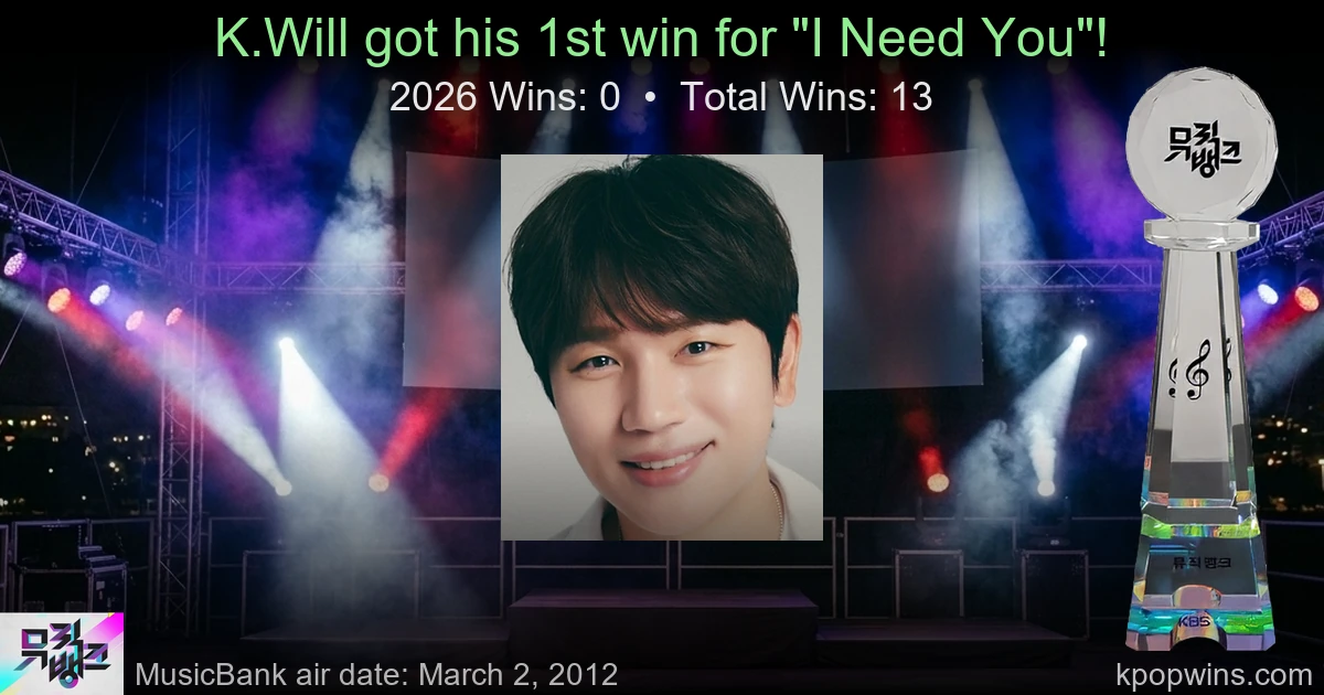 K.Will - I Need You